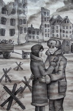 Онлайн-выставка работ учащихся ДШИ № 5 "Рисунки опаленные войной"